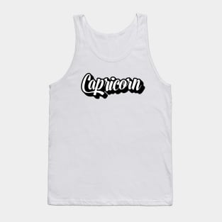 Capricorn Zodiac // Coins and Connections Tank Top